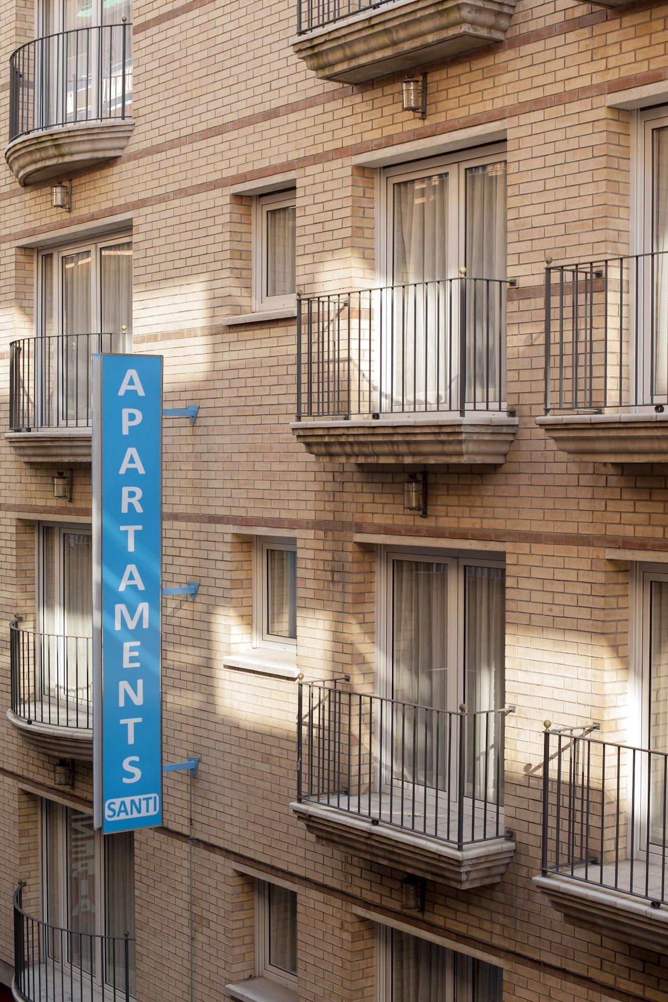 Apartamentos Santi Lloret de Mar Luaran gambar