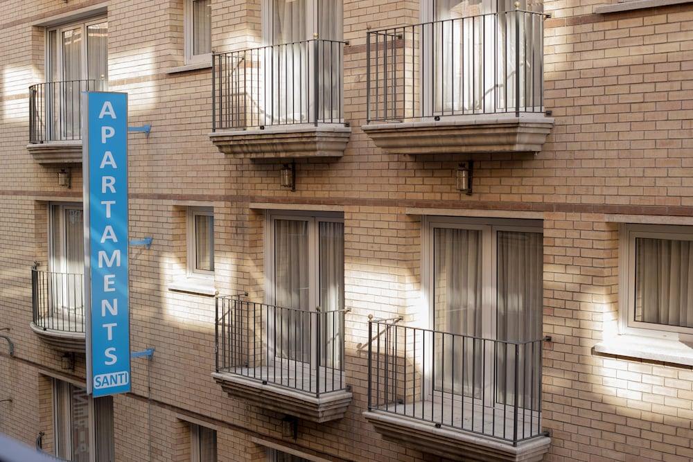 Apartamentos Santi Lloret de Mar Luaran gambar