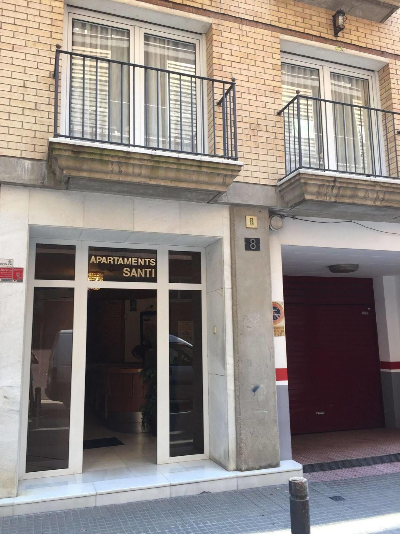 Apartamentos Santi Lloret de Mar Luaran gambar